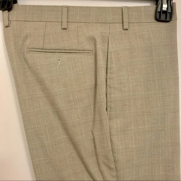 lauren ralph lauren men's classic fit ultraflex stretch dress pants Lauren Ralph Lauren Men's Classic Fit UltraFlex Check Suit Dress Pants –  Bristol Apparel Co main image 0